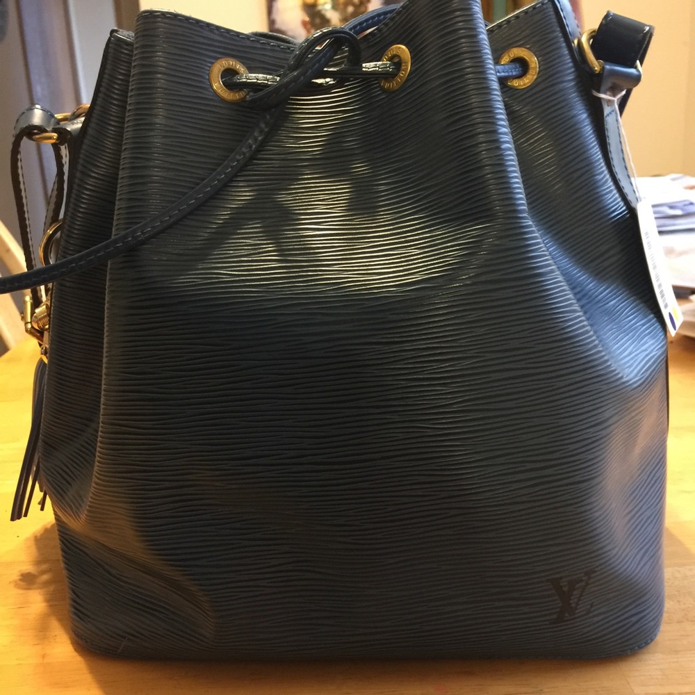 Louis Vuitton Epi shoulder bag- sterling silver bracelet free with purchase